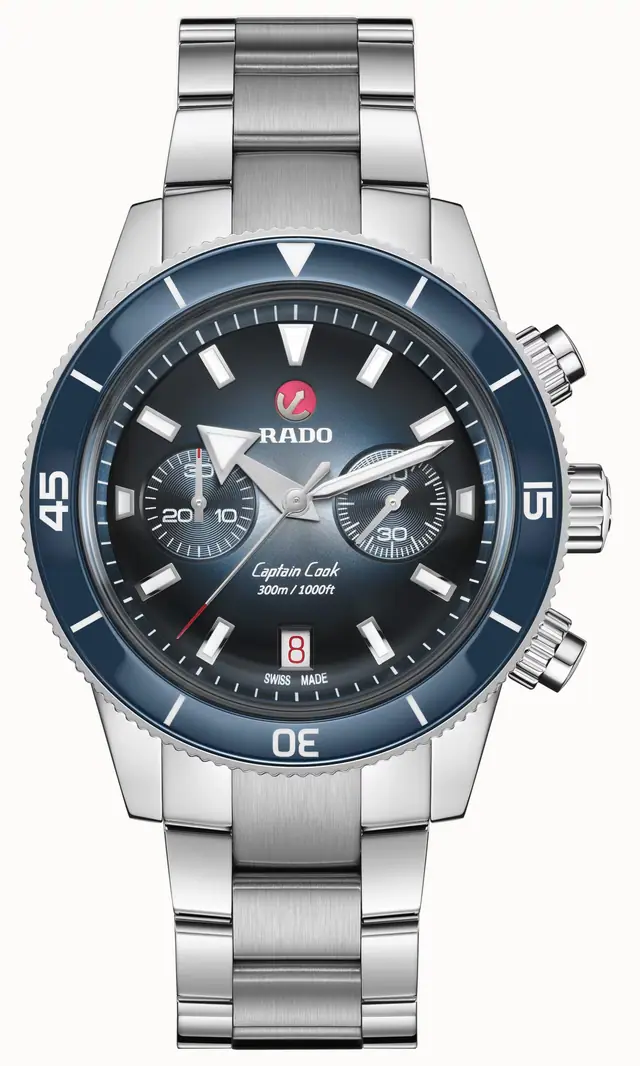 Rado Captain Cook Automatic Chronograph, High-Tech Ceramic, Stainless Steel R32145208