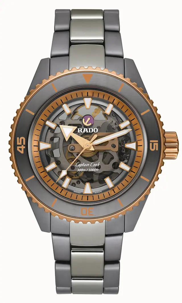 Rado Captain Cook High-Tech Ceramic Skeleton, Plasma High-Tech Ceramic R32148162