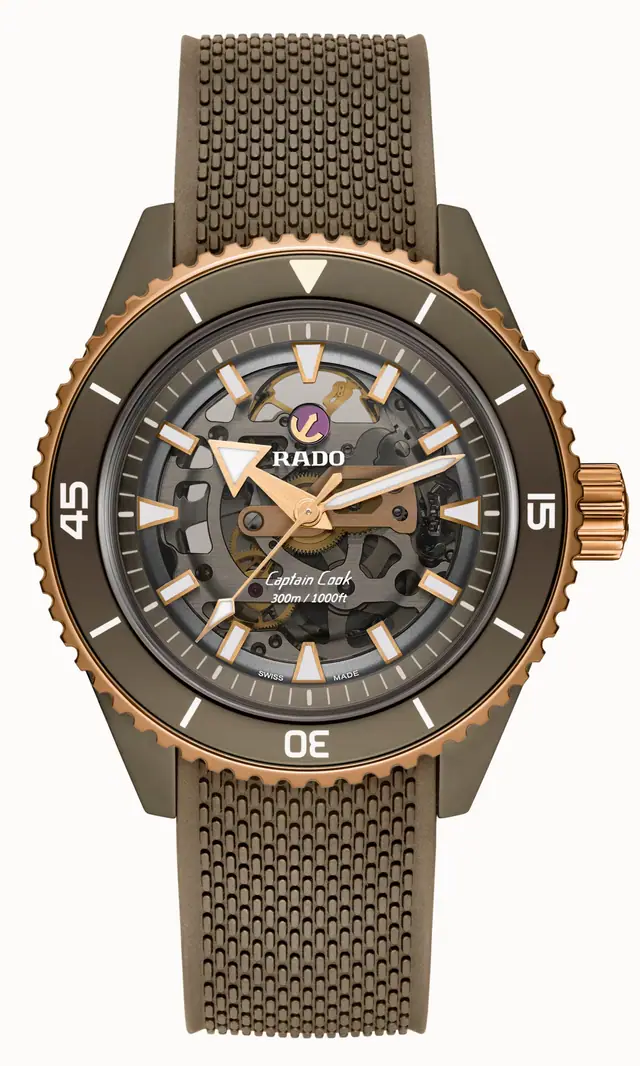 Rado Captain Cook High-Tech Ceramic Skeleton, High-Tech Ceramic R32150168