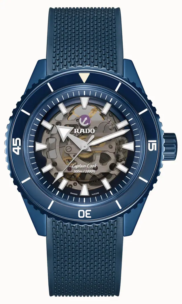 Rado Captain Cook High-Tech Ceramic Skeleton, High-Tech Ceramic R32153209