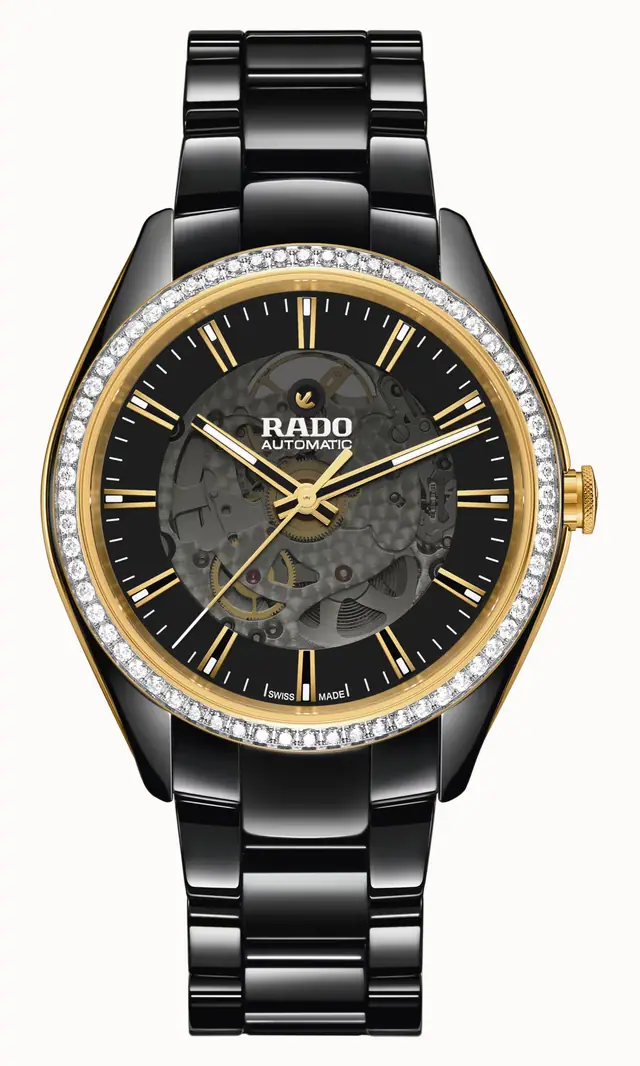 Rado HyperChrome Automatic Diamonds, High-Tech Ceramic R32157152