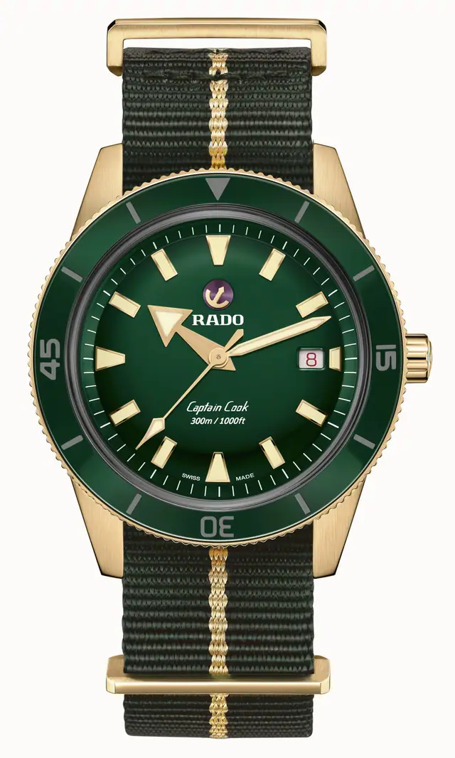 Rado Captain Cook Automatic Bronze, Bronze, High-Tech Ceramic, Titanium R32504317