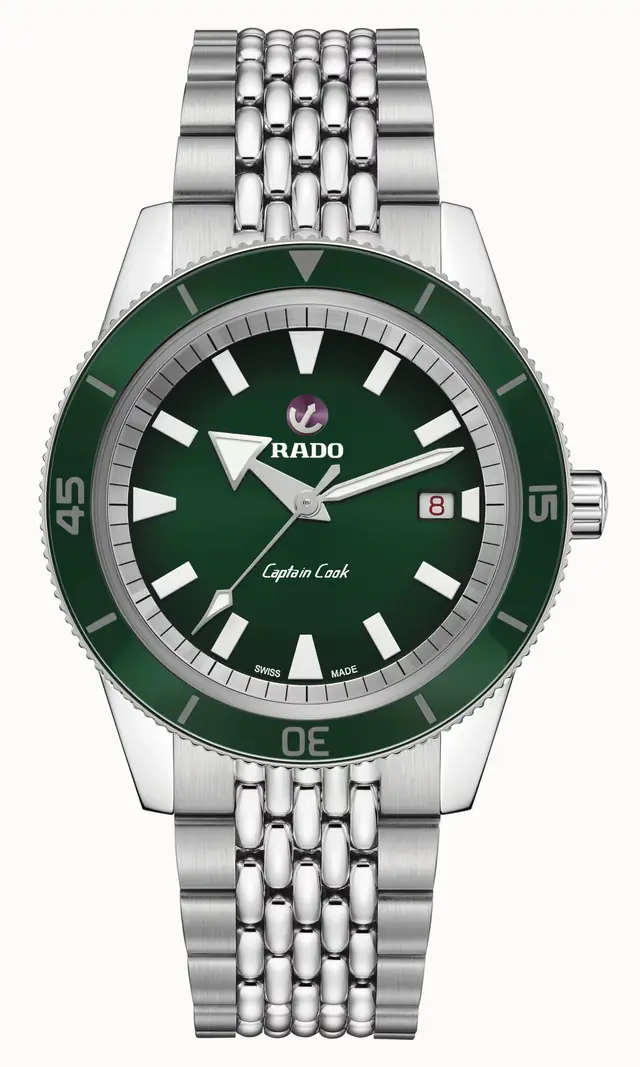 Rado Captain Cook Automatic, High-Tech Ceramic, Stainless Steel R32505313