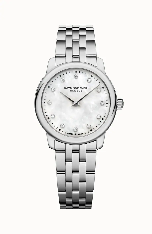 Raymond Weil Toccata Ladies Classic Stainless Steel Diamond Quartz Watch, 24 mm 5024-ST-97081