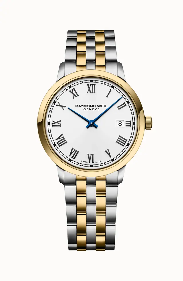 Raymond Weil Toccata Men's Classic Two-Tone Gold PVD Quartz Watch, 39 mm 5485-STP-00359