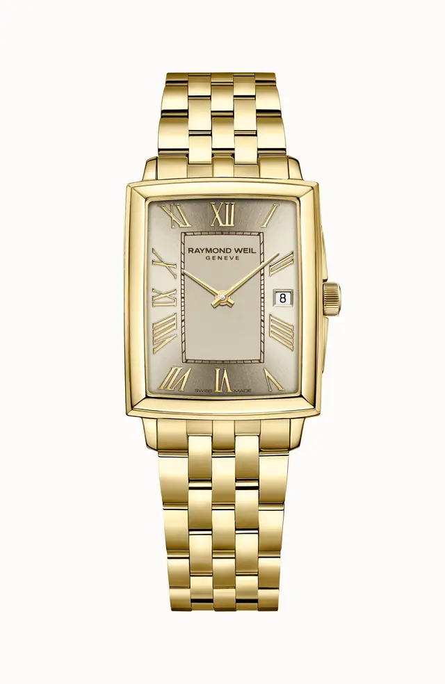 Raymond Weil Toccata Ladies Champagne Dial Quartz Watch,22 x 28 mm 5925-P-00100