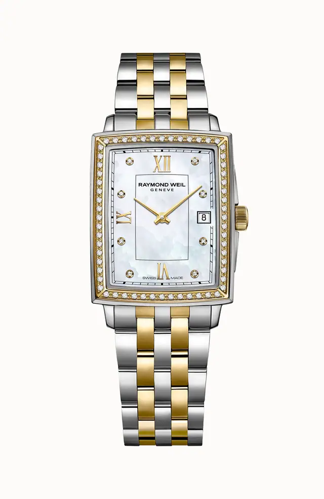 Raymond Weil Toccata Ladies 68 diamonds Two-tone Quartz Watch, 22 x 28 mm 5925-SPS-00995