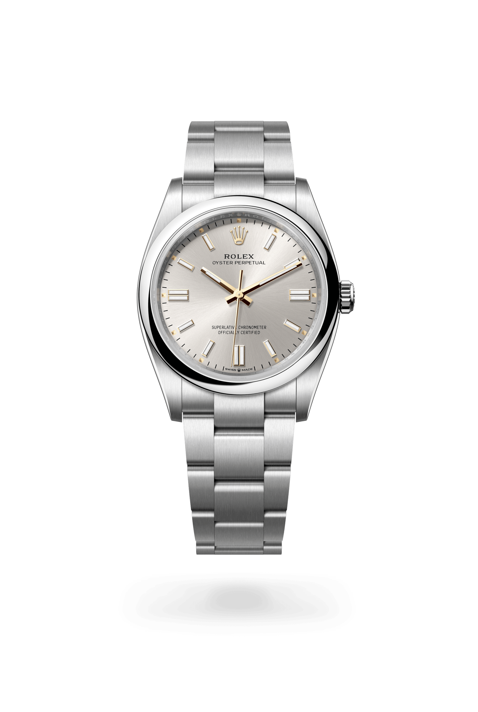 Rolex Oyster Perpetual 36, Oystersteel, Silver dial 126000-0001