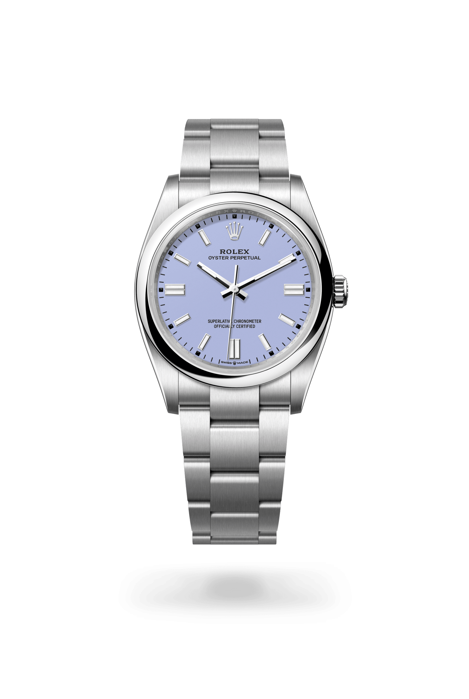 Rolex Oyster Perpetual 36, Oystersteel, Lavender dial 126000-0013