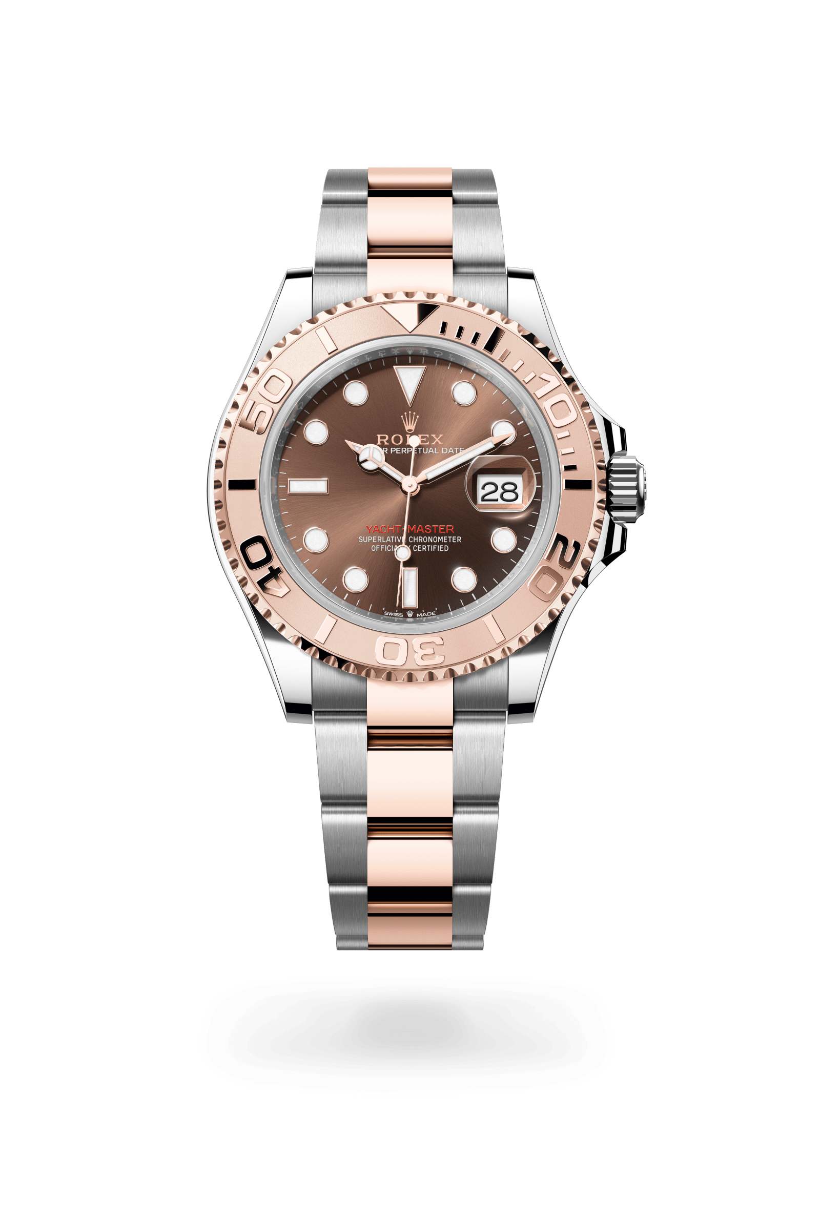 Rolex Oyster Perpetual Yacht-Master 40, Everose Rolesor, Chocolate dial 126621-0001