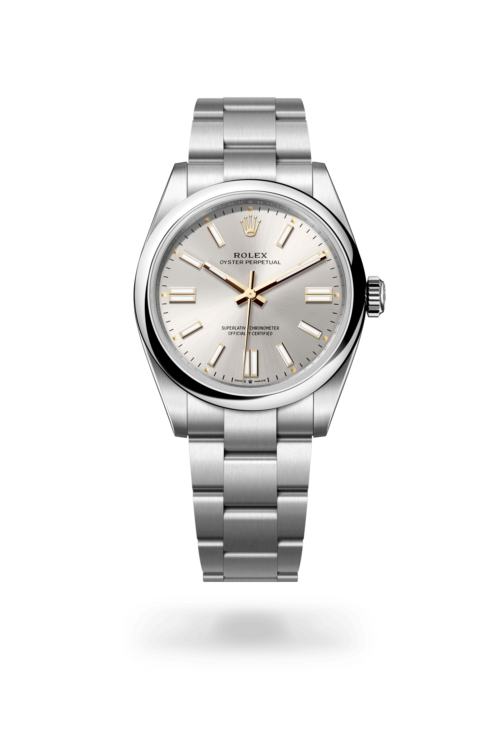 Rolex Oyster Perpetual 41, Oystersteel, Silver dial 134300-0001