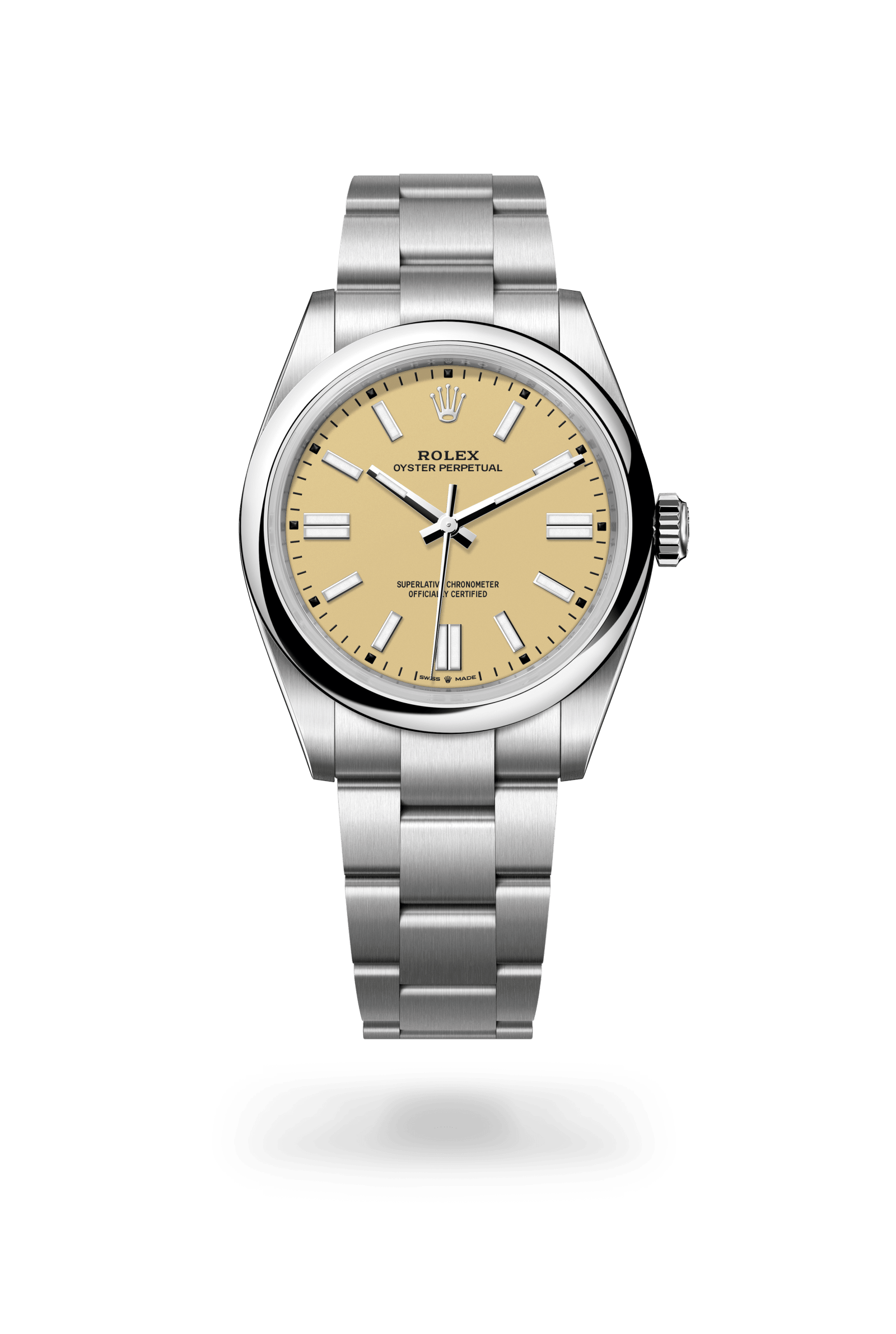 Rolex Oyster Perpetual 41, Oystersteel, Beige dial 134300-0007