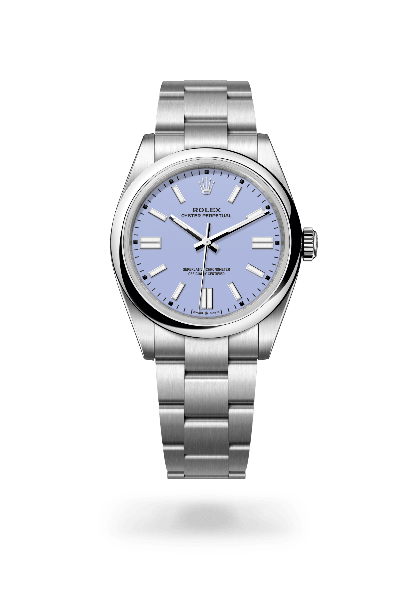 Rolex Oyster Perpetual 41, Oystersteel, Lavender dial 134300-0012