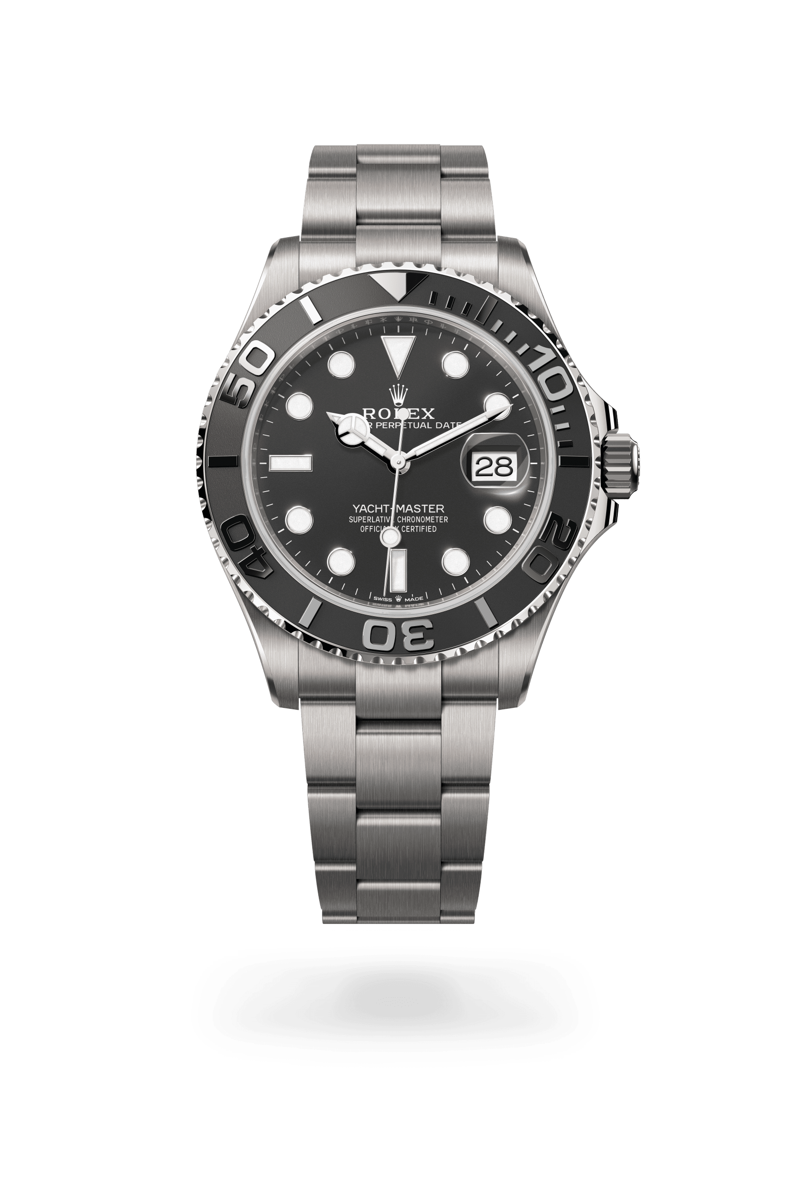 Rolex Oyster Perpetual Yacht-Master 42, RLX titanium, Intense black dial 226627-0001