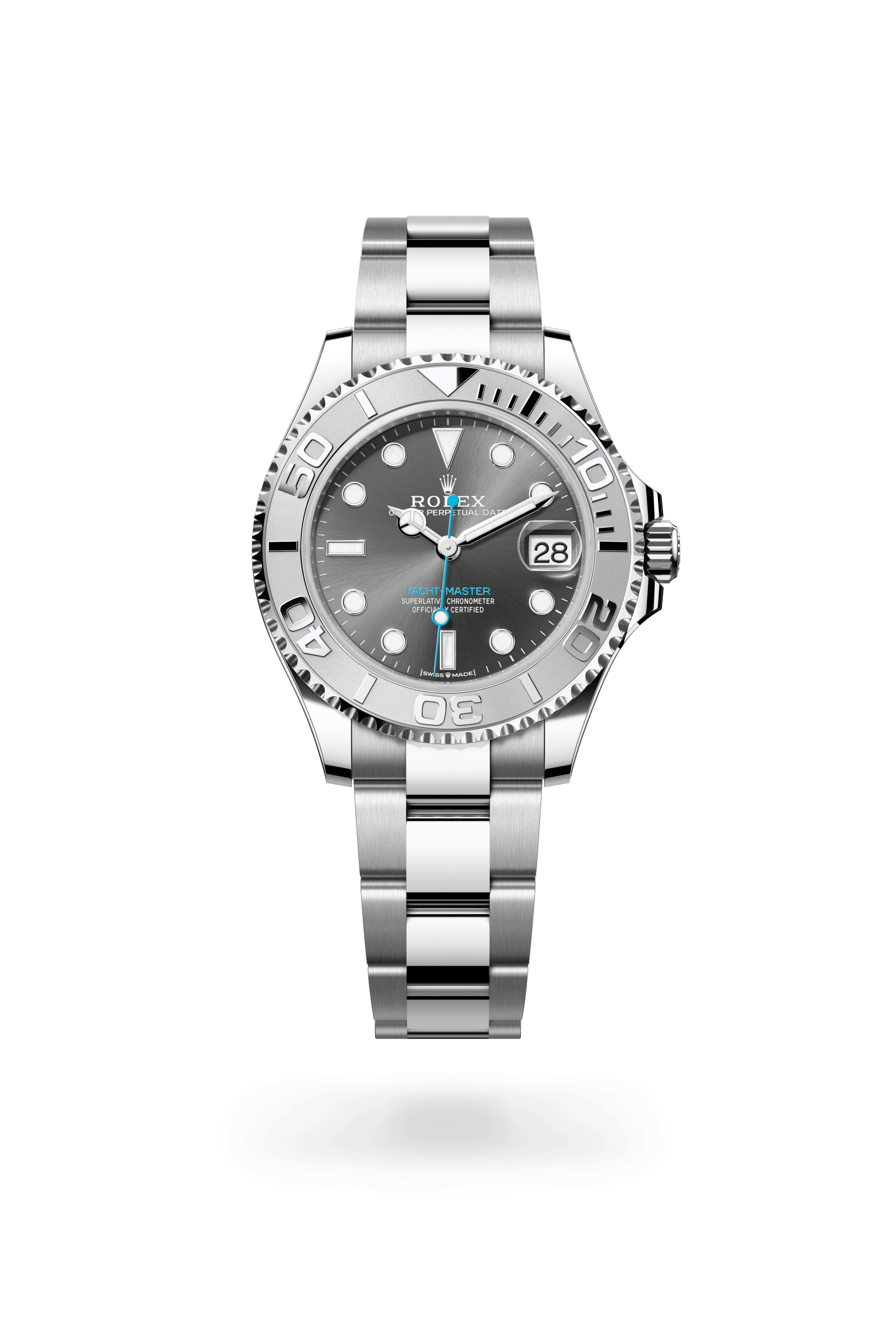 Rolex Oyster Perpetual Yacht-Master 37, Rolesium, Slate dial 268622-0002