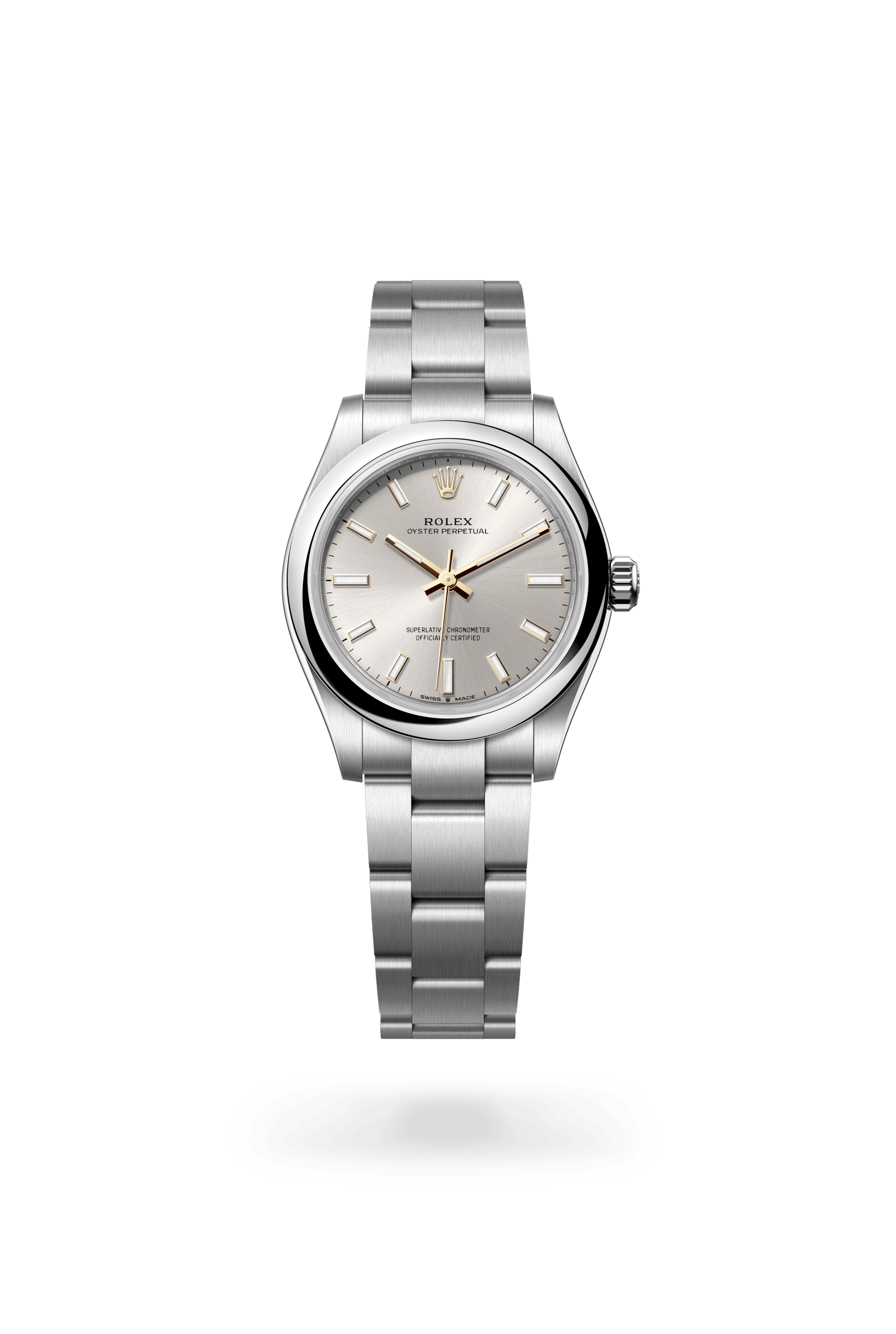 Rolex Oyster Perpetual 31, Oystersteel, Silver dial 277200-0001