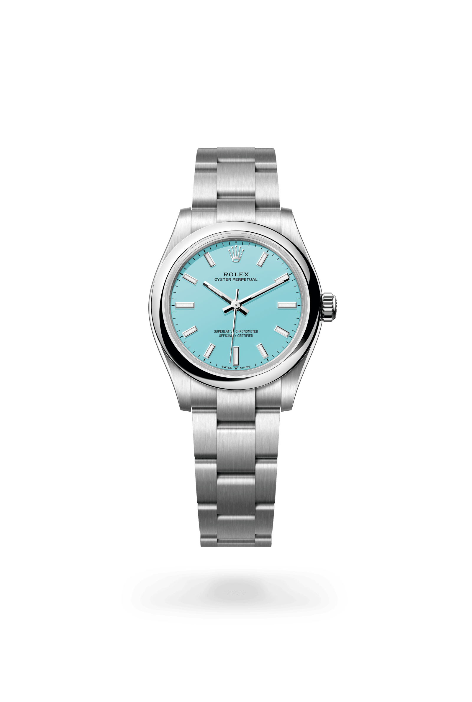 Rolex Oyster Perpetual 31, Oystersteel, Turquoise blue dial 277200-0007