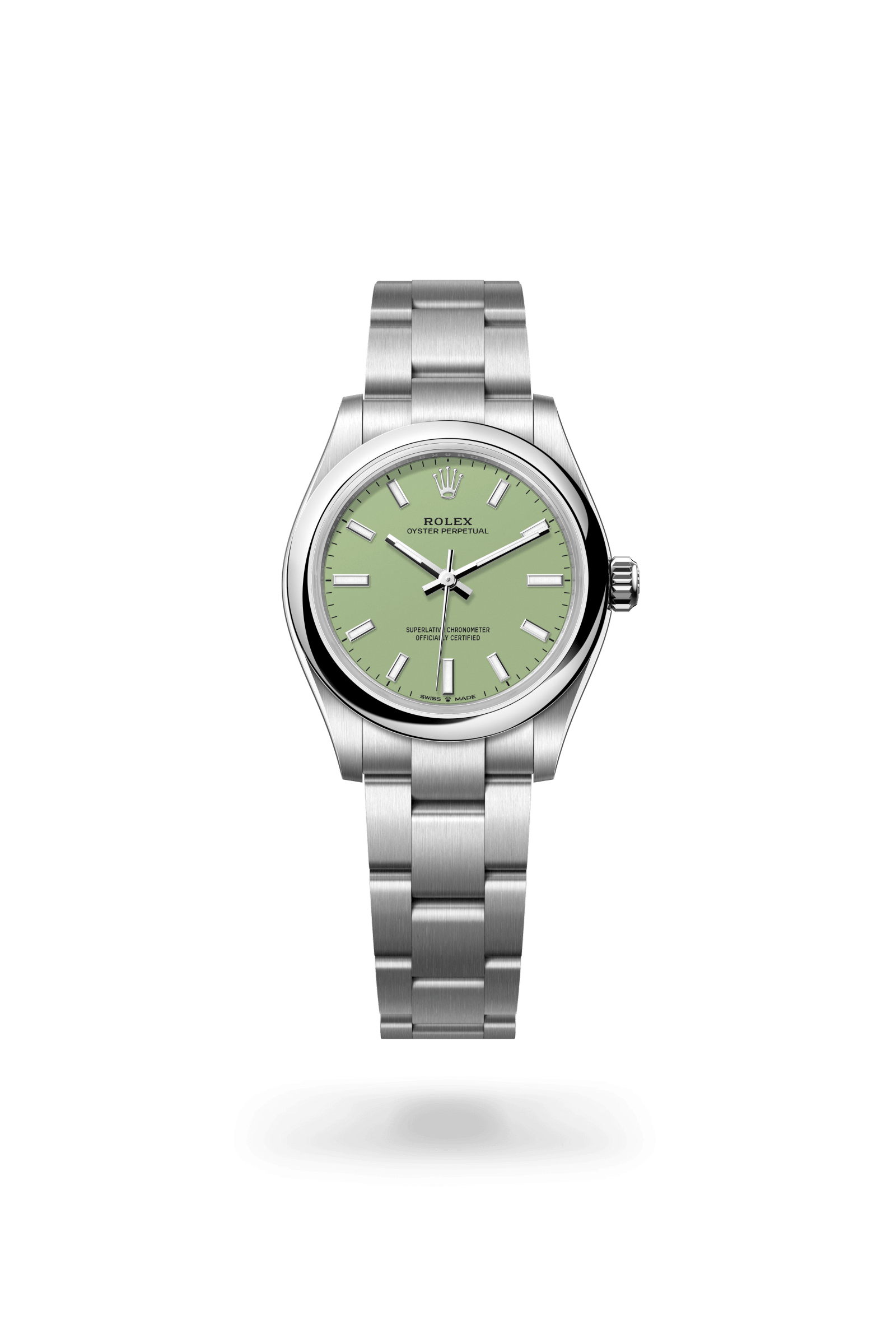 Rolex Oyster Perpetual 31, Oystersteel, Pistachio dial 277200-0012