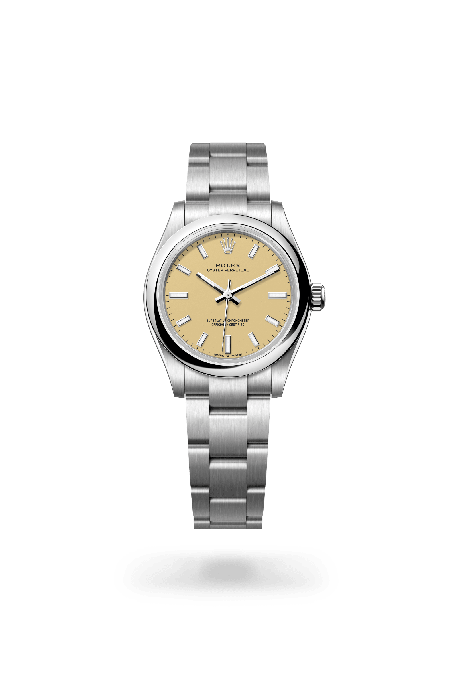 Rolex Oyster Perpetual 31, Oystersteel, Beige dial 277200-0013