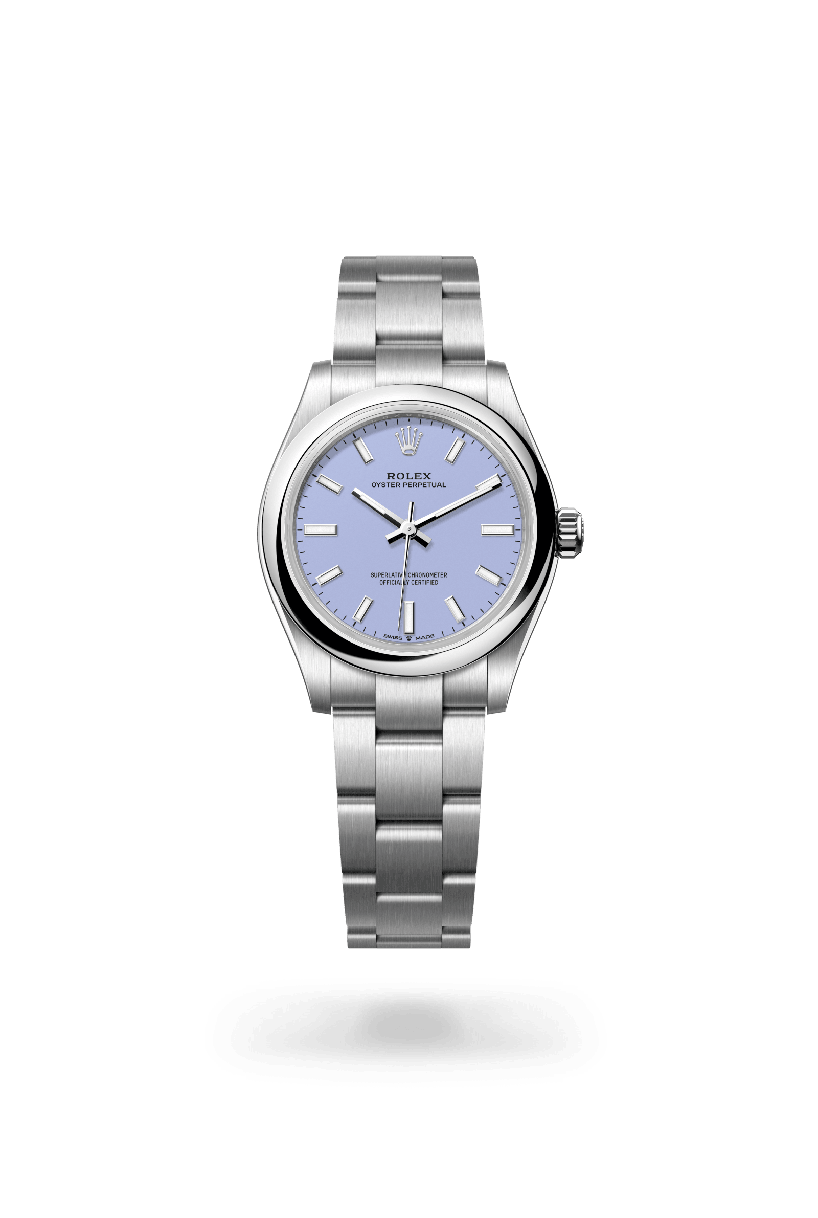 Rolex Oyster Perpetual 31, Oystersteel, Lavender dial 277200-0014