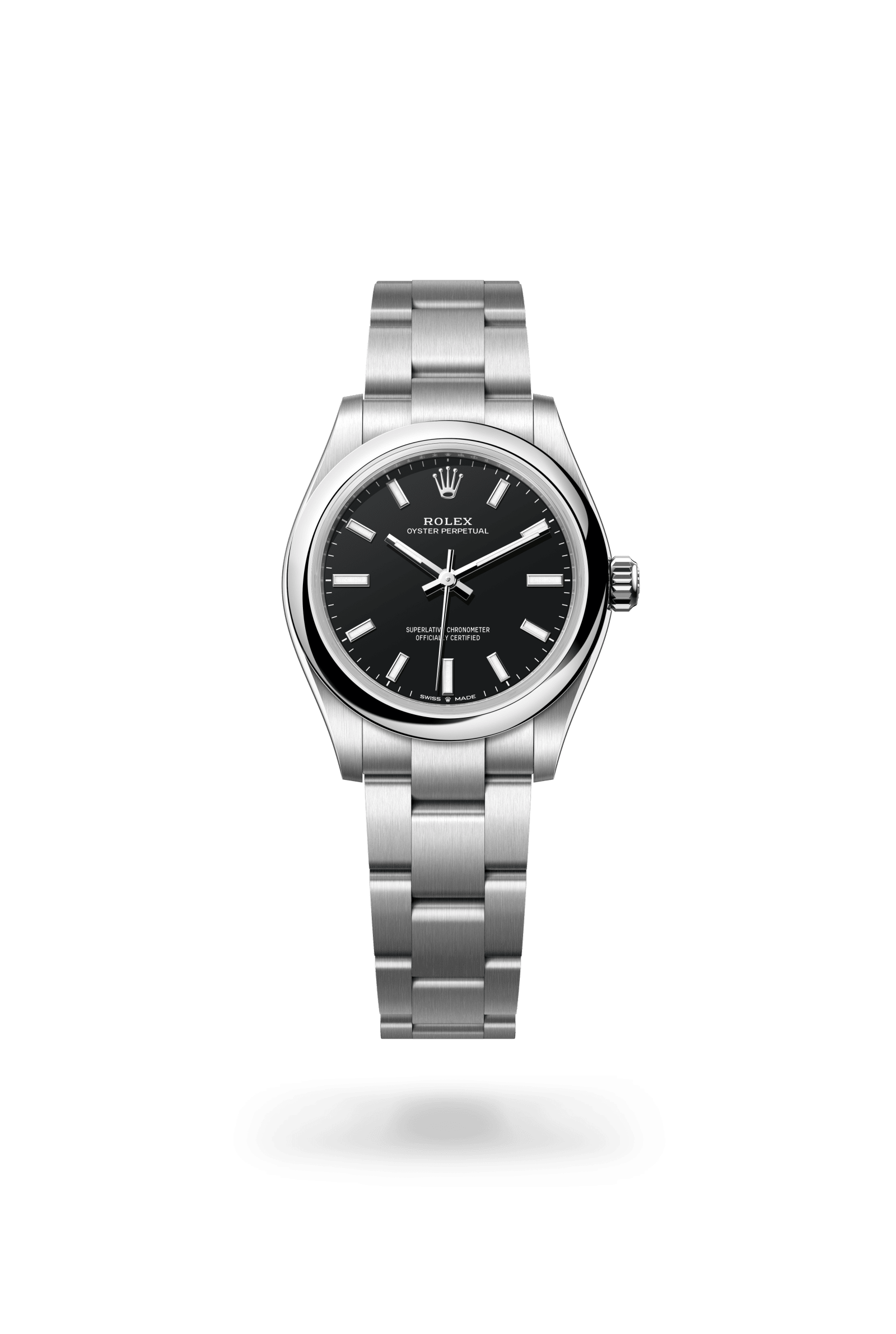 Rolex Oyster Perpetual 31, Oystersteel, Black dial 277200-0016
