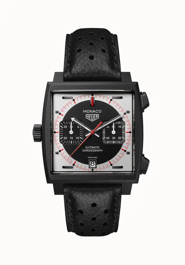 TAG Heuer Monaco Chronograph Stopwatch CAW218F.FC6356
