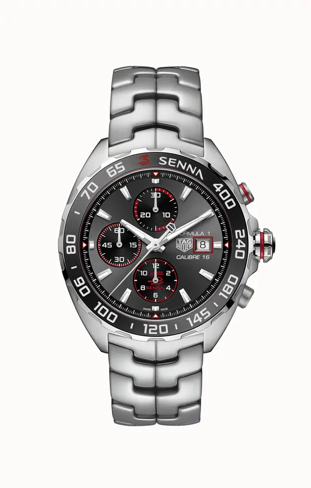 TAG Heuer Formula 1 Senna Automatic, 44 mm, Steel CAZ201D.BA0633