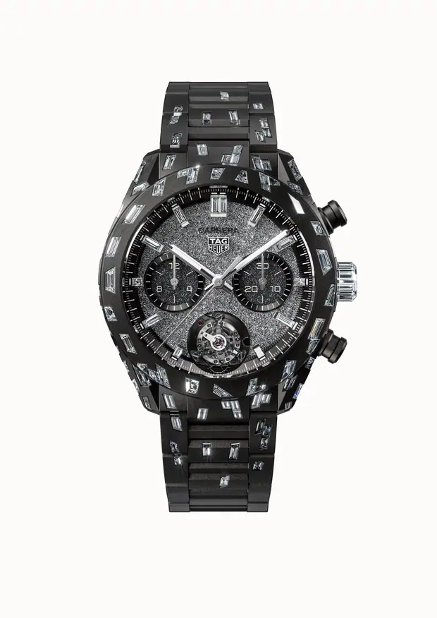TAG Heuer Carrera Tourbillon Nanograph Plasma Diamant d'Avant-Garde CBN5A91.BZ0000