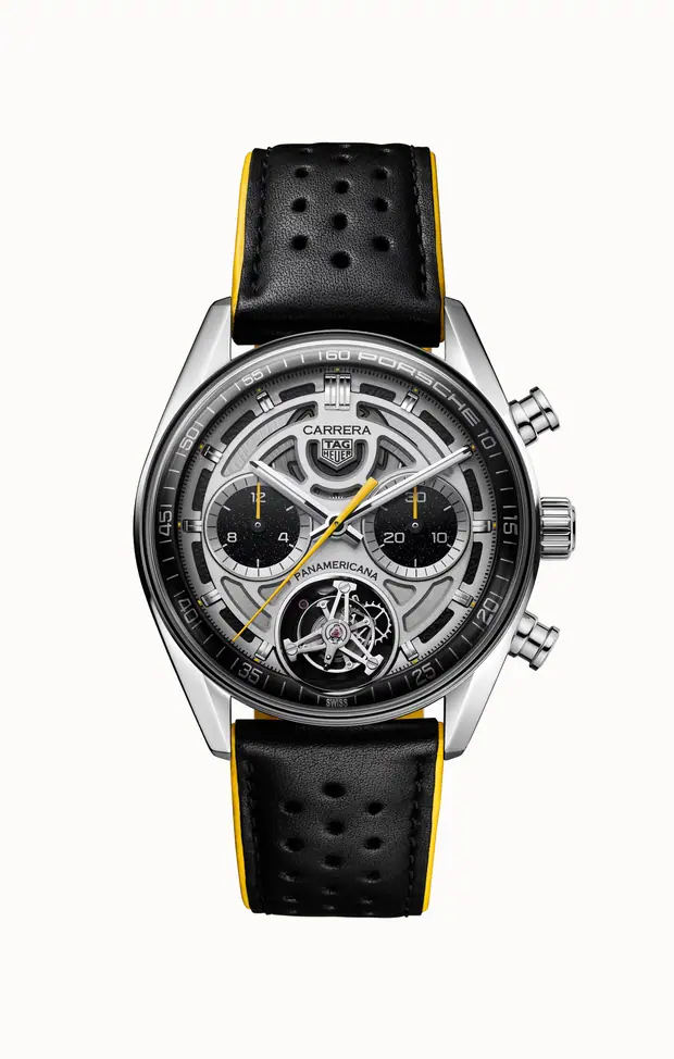 TAG Heuer Carrera Chronograph Tourbillon x Porsche Panamericana CBS5012.FC6571