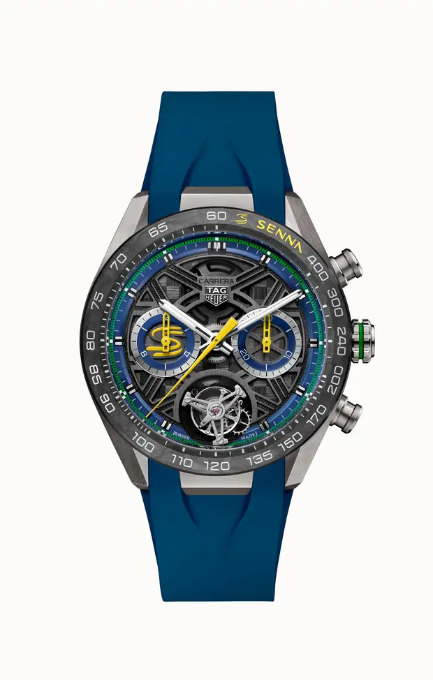 TAG Heuer Carrera Chronograph Tourbillon Extreme Sport x Senna CBU5081.FT6274
