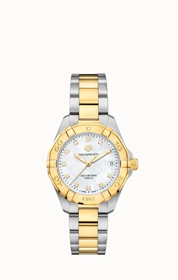 TAG Heuer Aquaracer Date Quartz, 32 mm, Steel, WBD1322.BB0320