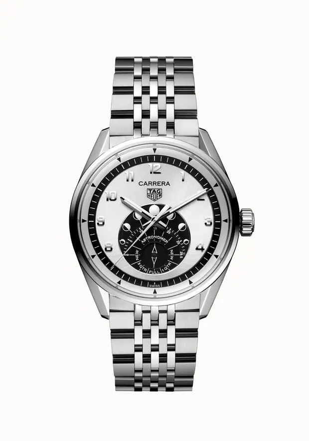 TAG Heuer Carrera Astronomer Automatic, 39 mm, Steel, WBX2110.BA0044
