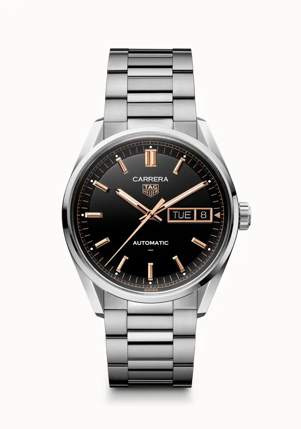 TAG Heuer Carrera Day-Date Automatic, 41 mm, Steel, WDA2111.BA0043