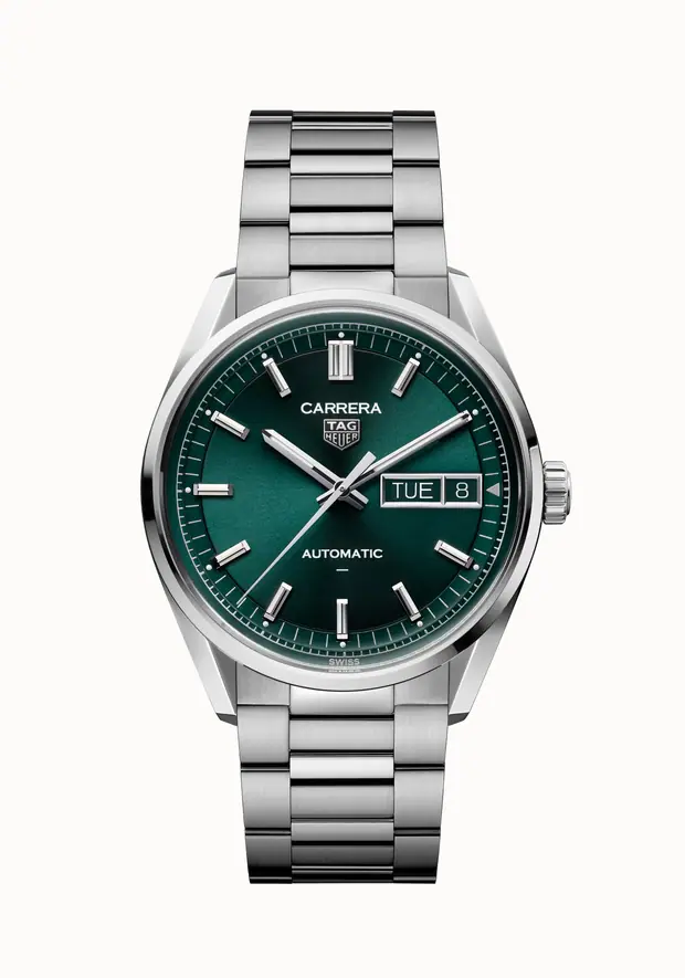 TAG Heuer Carrera Day-Date Automatic, 41 mm, Steel, WDA2115.BA0043