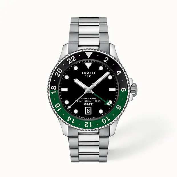 Tissot Seastar 1000 GMT 40mm, Seastar T120.852.11.051.00