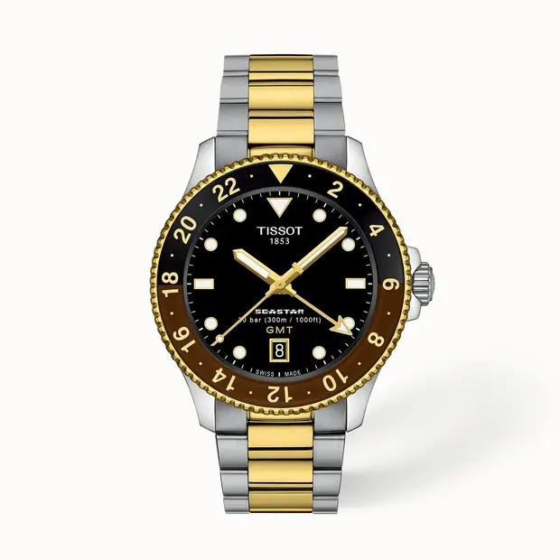 Tissot Seastar 1000 GMT 40mm, Seastar T120.852.22.051.00