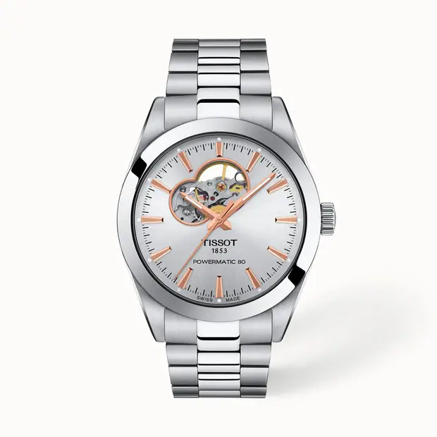 Tissot Gentleman Open Heart 40mm, Gentleman T127.407.11.031.01