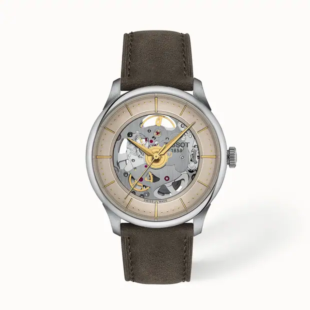 Tissot Chemin Des Tourelles Skeleton 39mm, Chemin des Tourelles T139.836.16.261.00