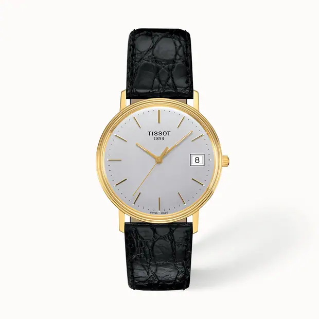 Tissot Goldrun Hesalite Gold 33.7mm, Goldrun T71.3.401.31