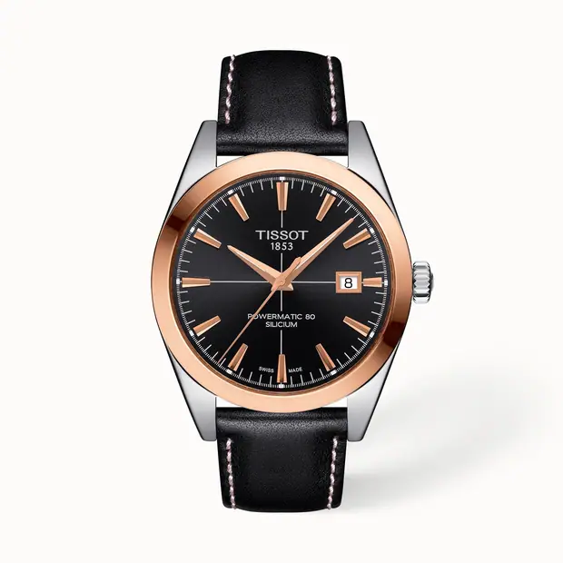 Tissot Gentleman Gold bezel 40mm, Gentleman T927.407.46.051.00