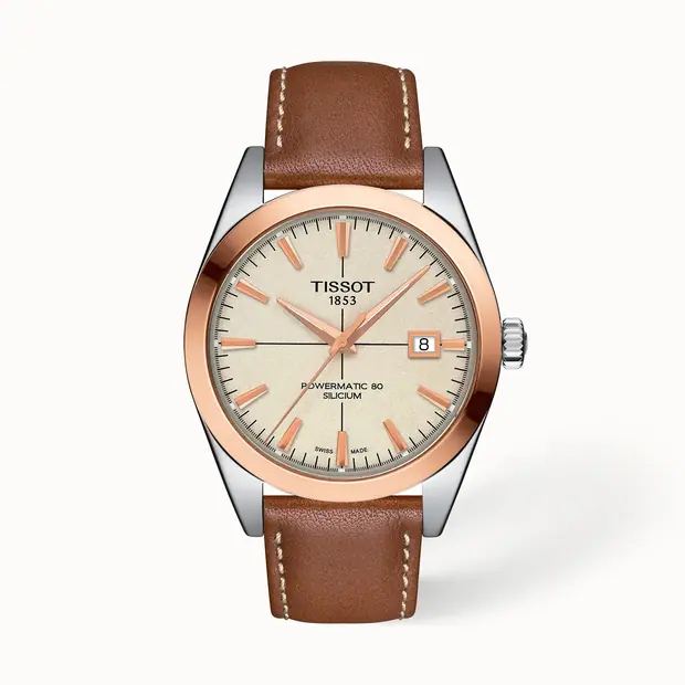 Tissot Gentleman Gold bezel 40mm, Gentleman T927.407.46.261.00