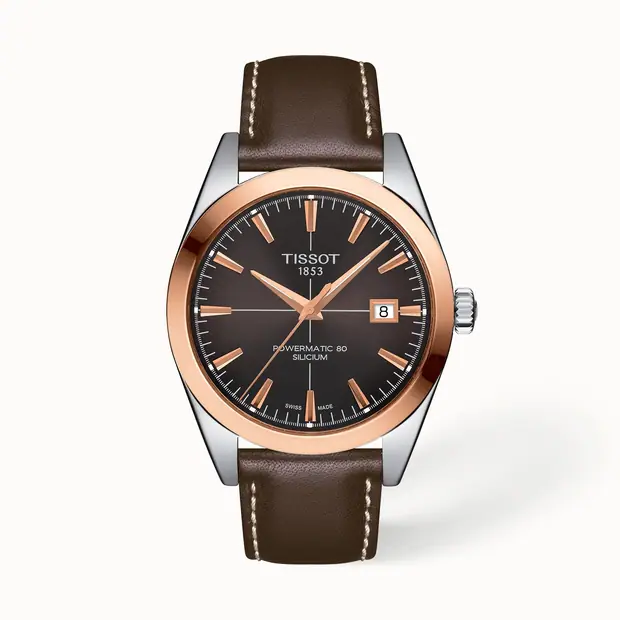 Tissot Gentleman Gold bezel 40mm, Gentleman T927.407.46.291.00