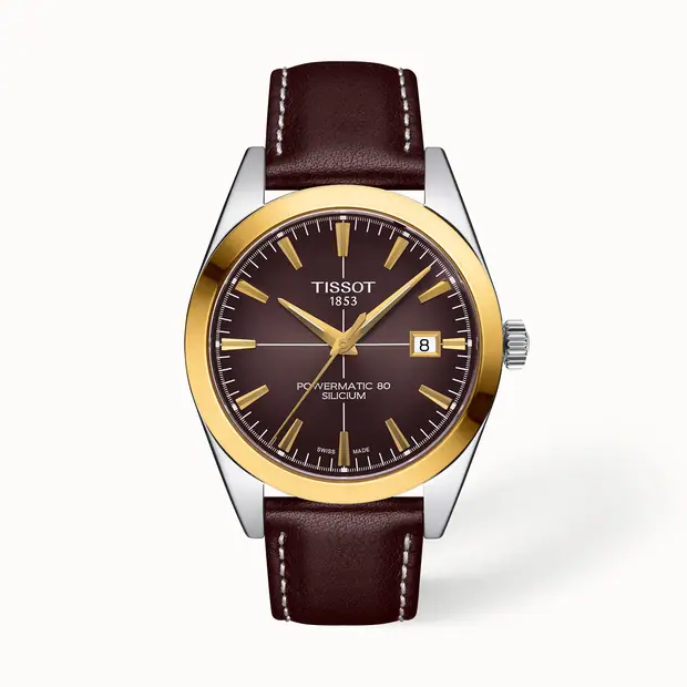 Tissot Gentleman Gold Bezel 40mm, Gentleman T927.407.46.291.01