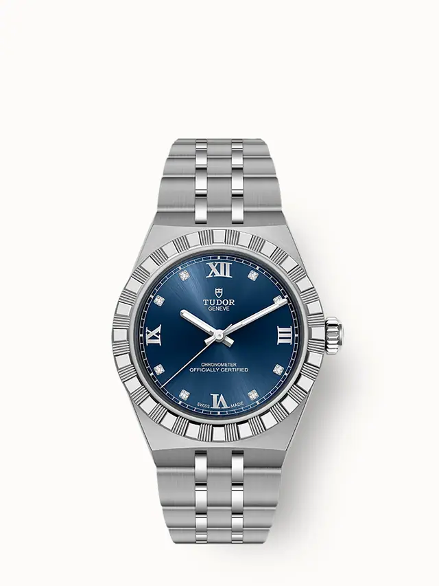 Tudor Royal, 30mm steel case, Blue dial M2830A1A0-0001