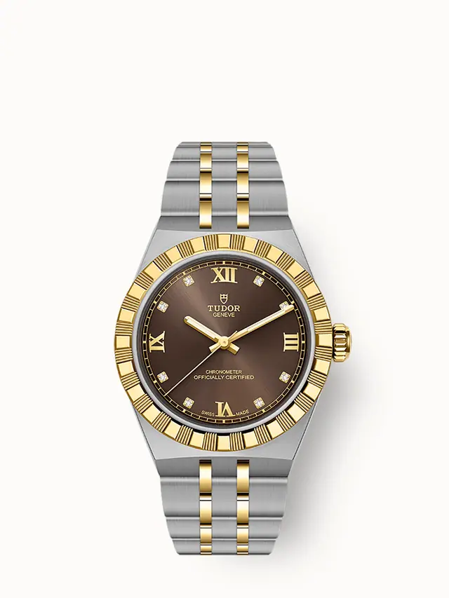 Tudor Royal, 30mm steel and yellow gold case, Steel and yellow gold bracelet M2830A1A3-0001