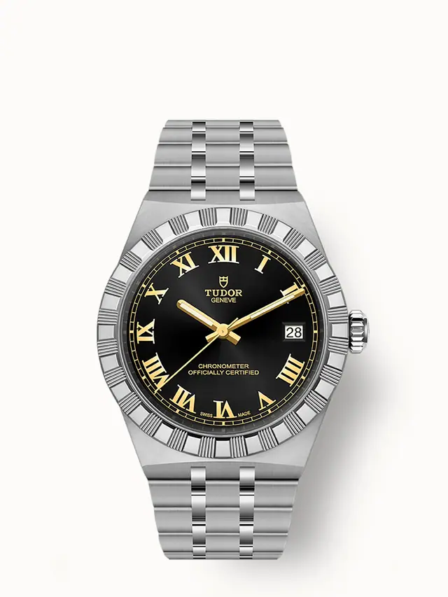 Tudor Royal, 36mm steel case, Black dial M2836C1A0-0101