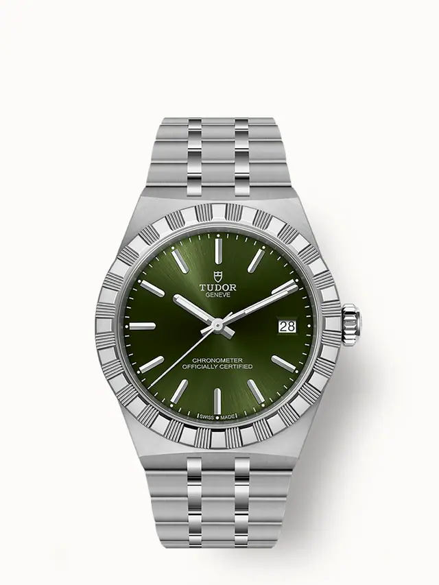 Tudor Royal, 36mm steel case, Green dial M2836C1A0-0103