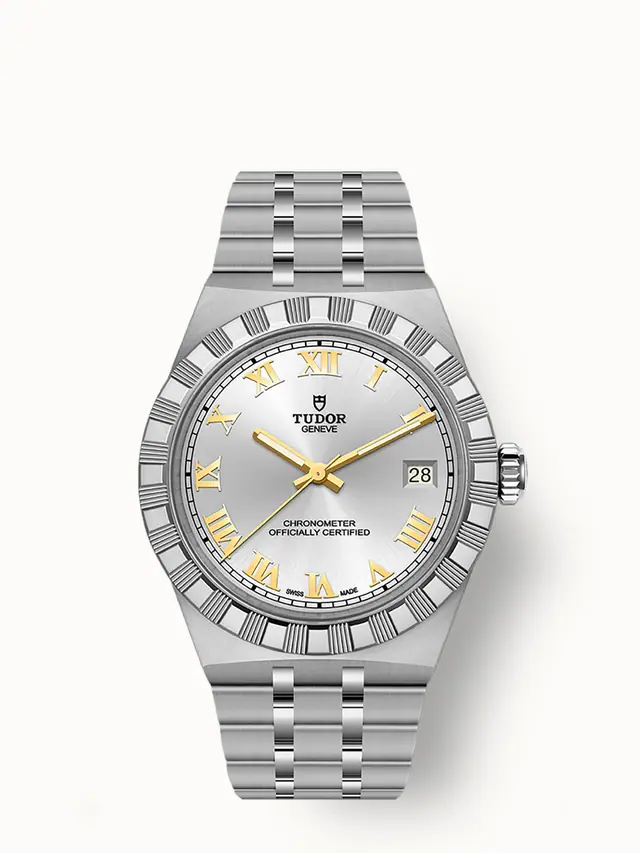 Tudor Royal, 36mm steel case, Silver dial M2836C1A0-0104