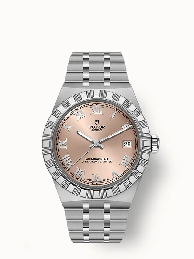 Tudor Royal, 36mm steel case, Salmon dial M2836C1A0-0105