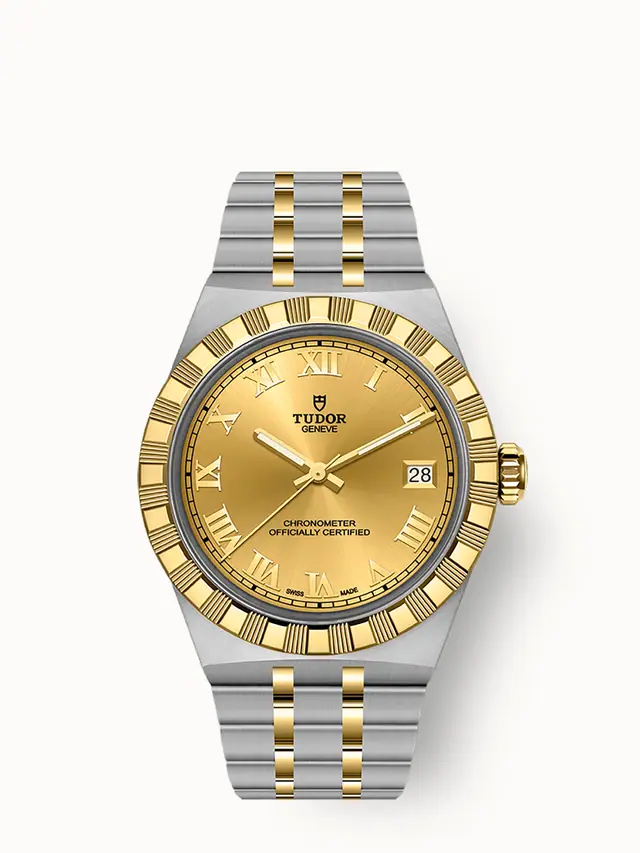 Tudor Royal, 36mm steel and yellow gold case, Steel and yellow gold bracelet M2836C1A3-0002